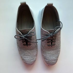Preloved Cole Haan Zero Grand Grey Oxfords Size 6.5